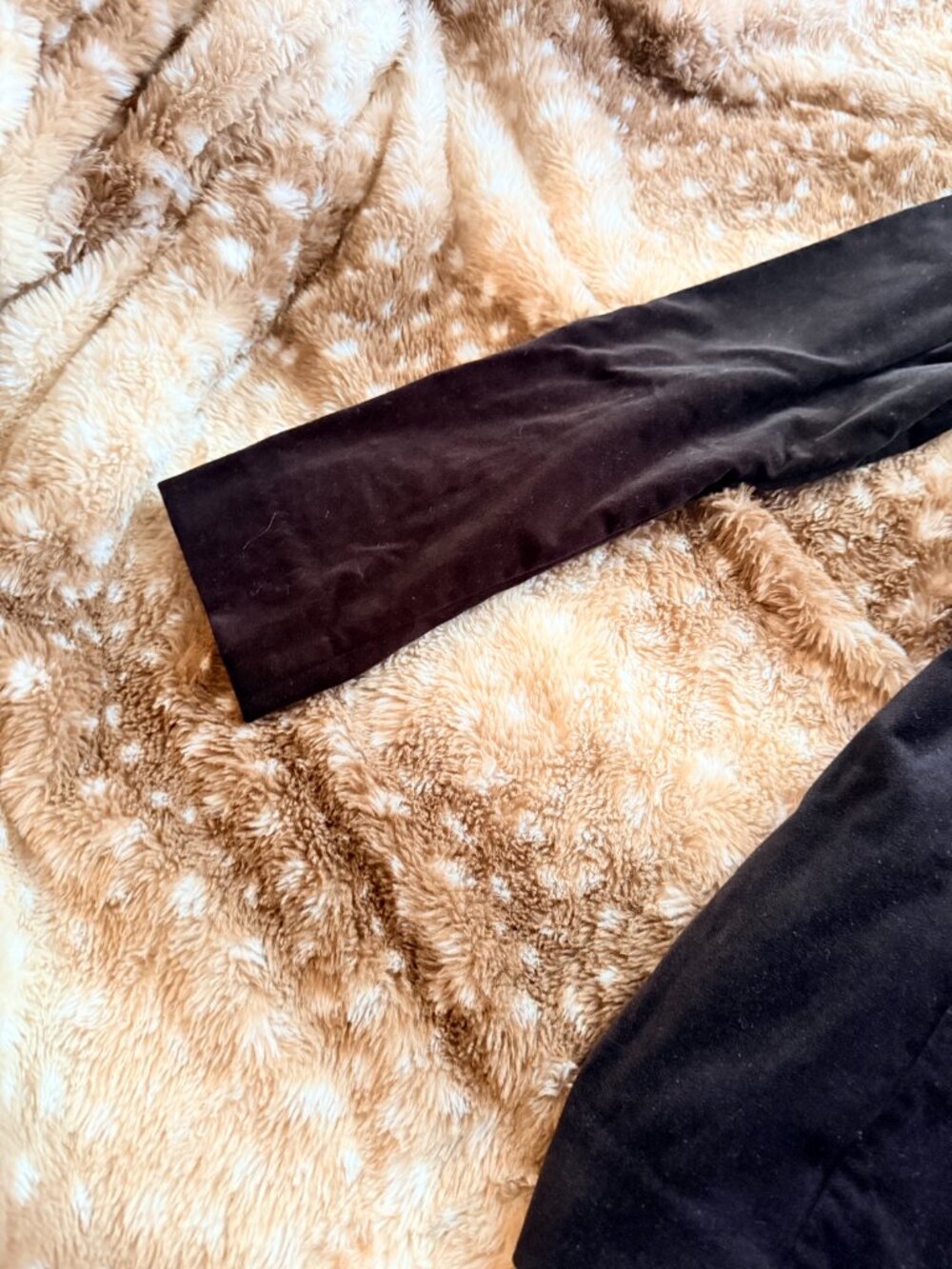 CAbi Black Velvet Tuxedo Blazer - Picture 2 of 5